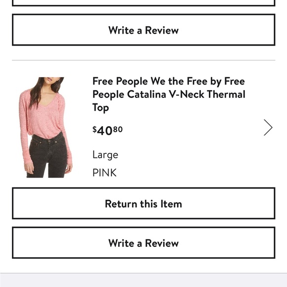 Free People Catalina V-Neck - Picture 8 of 9